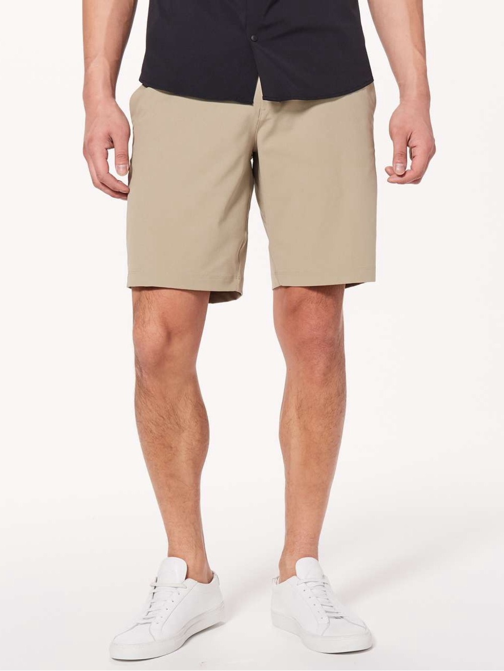 Lululemon Men’s Commission 9” Mid Rise Slim Short Warpstreme Tofino Sand Size 38
